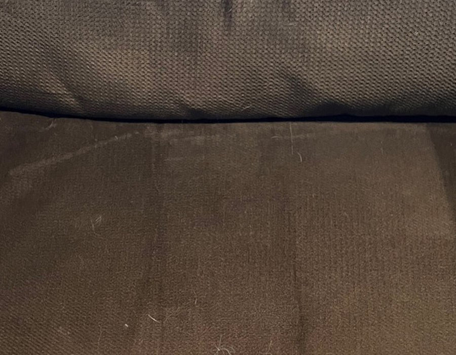 Sofá limpio después de usar Peludoff
