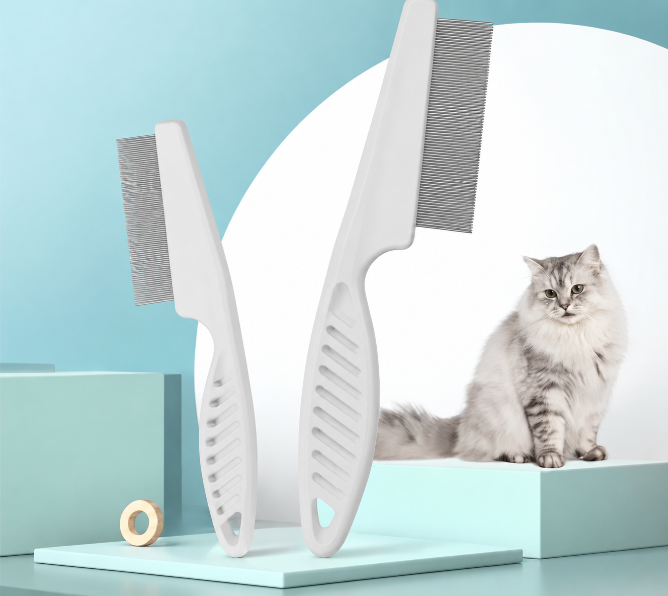 Peludoff — Peine Quitanudos para Mascotas