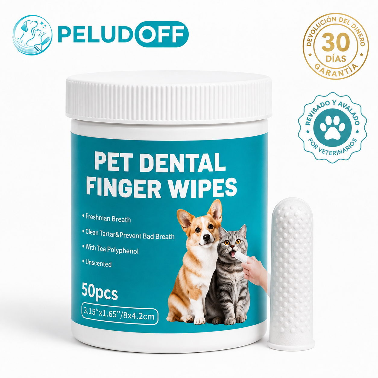 Peludoff Dedal Dental, bote 50 unidades