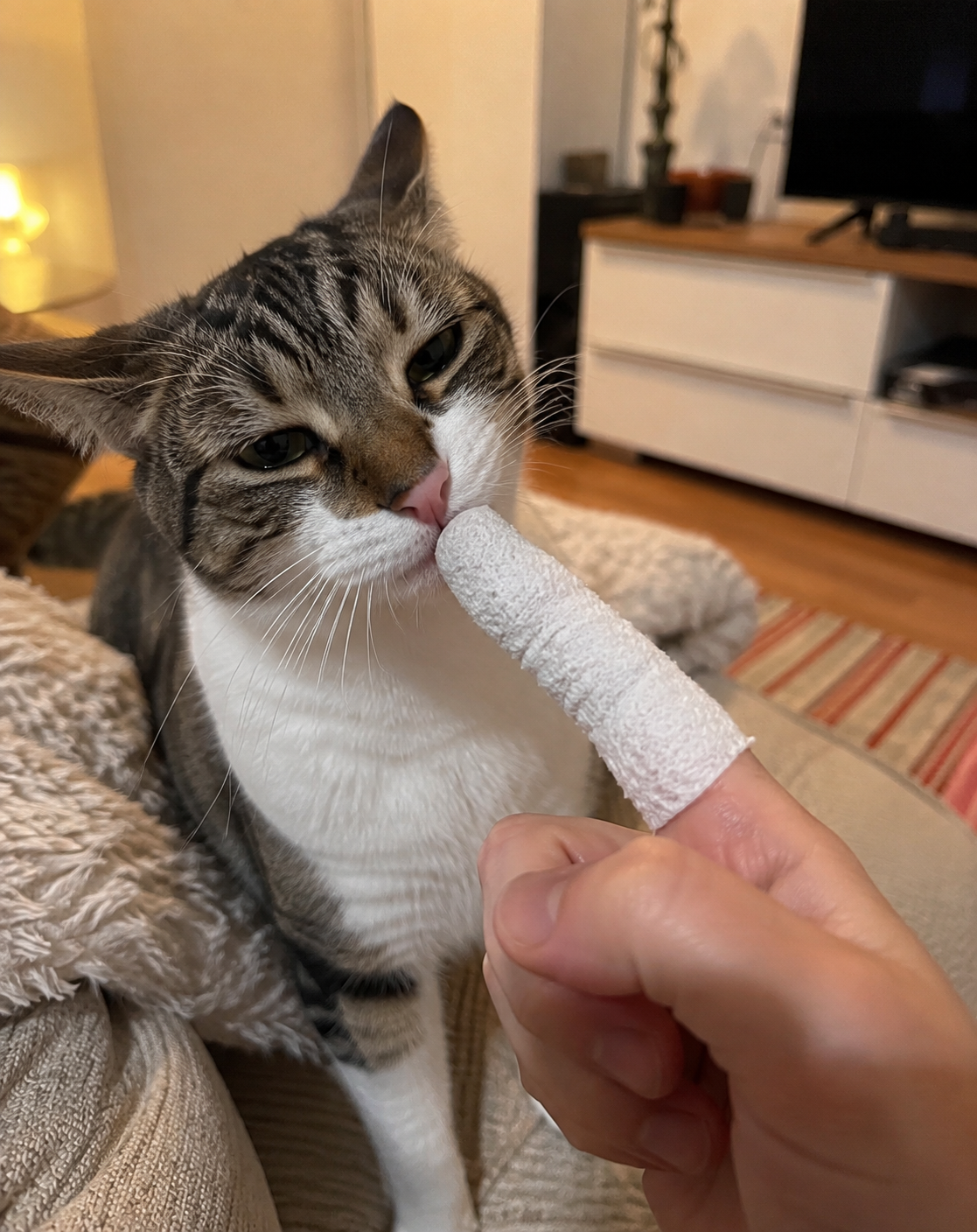 Reseña Peludoff Dedal Dental, gato 2